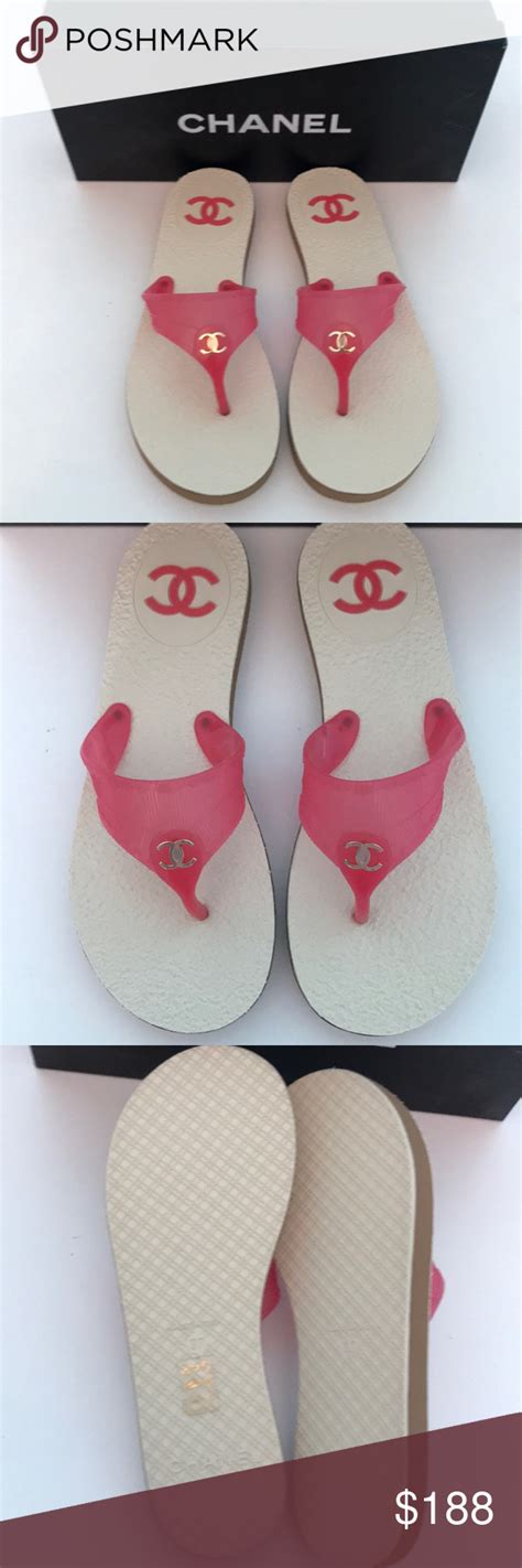 chanel pink flip flops|Chanel flip flops cheap.